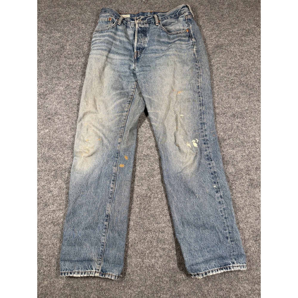 Vintage 90s Levi's 501 Premium Jeans Mens W30 Blue Denim Straight Leg Streetwear